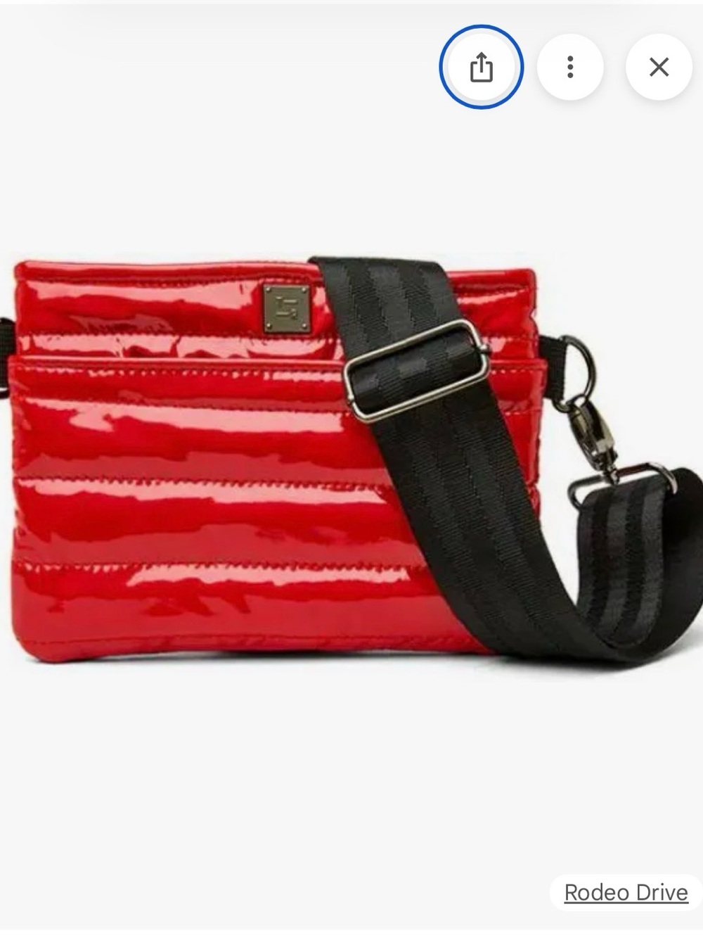 Think Royln Red Bum Bag/ Crossbody